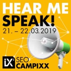 SEO Campixx 2019 - Hear Me Speak